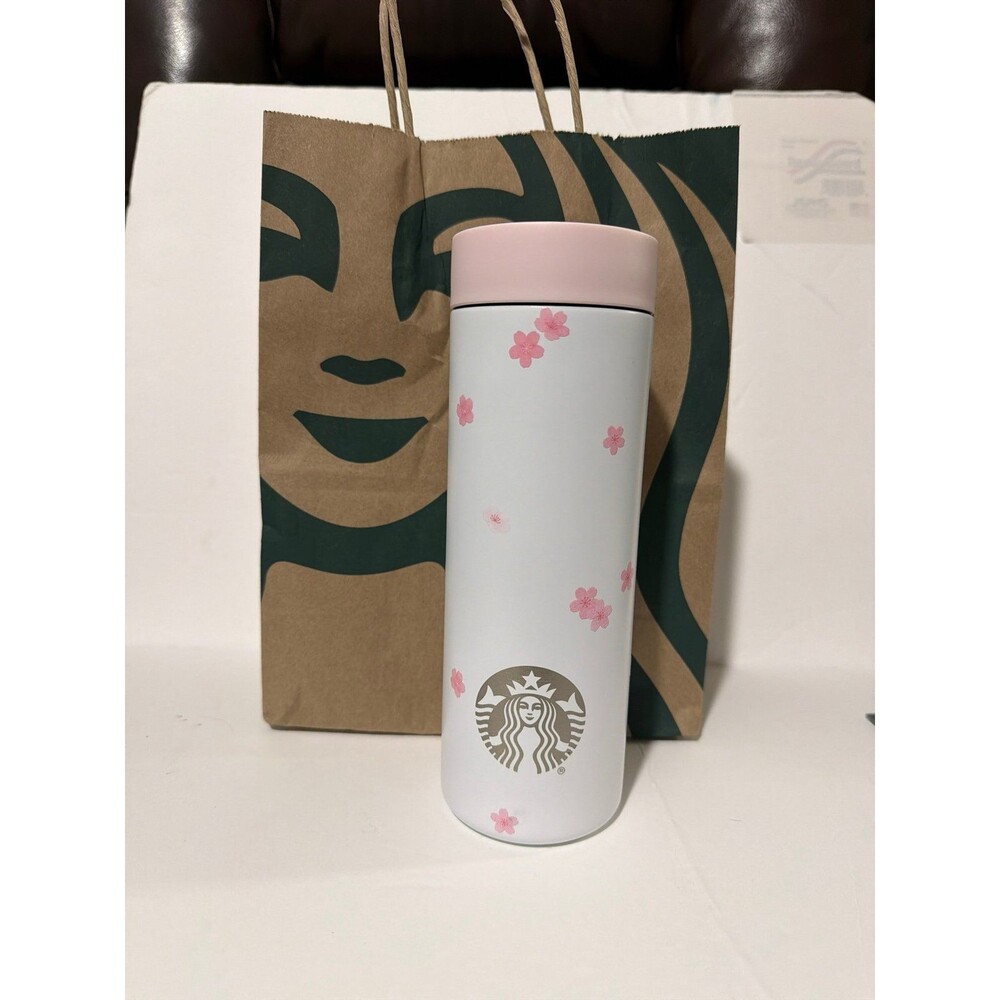Starbucks x MiiR 2026 Sakura Cherry Blossom Tumbler 16oz  Limited Edition Bottle - Picture 2 of 6